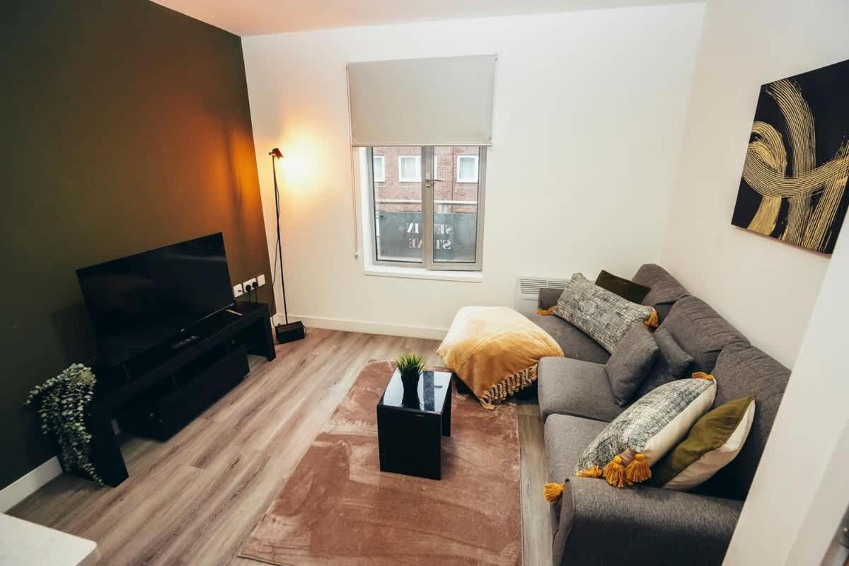 1Br City Centre Apt, Self Check In, Wifi, By Derbnb Sheffield Ngoại thất bức ảnh