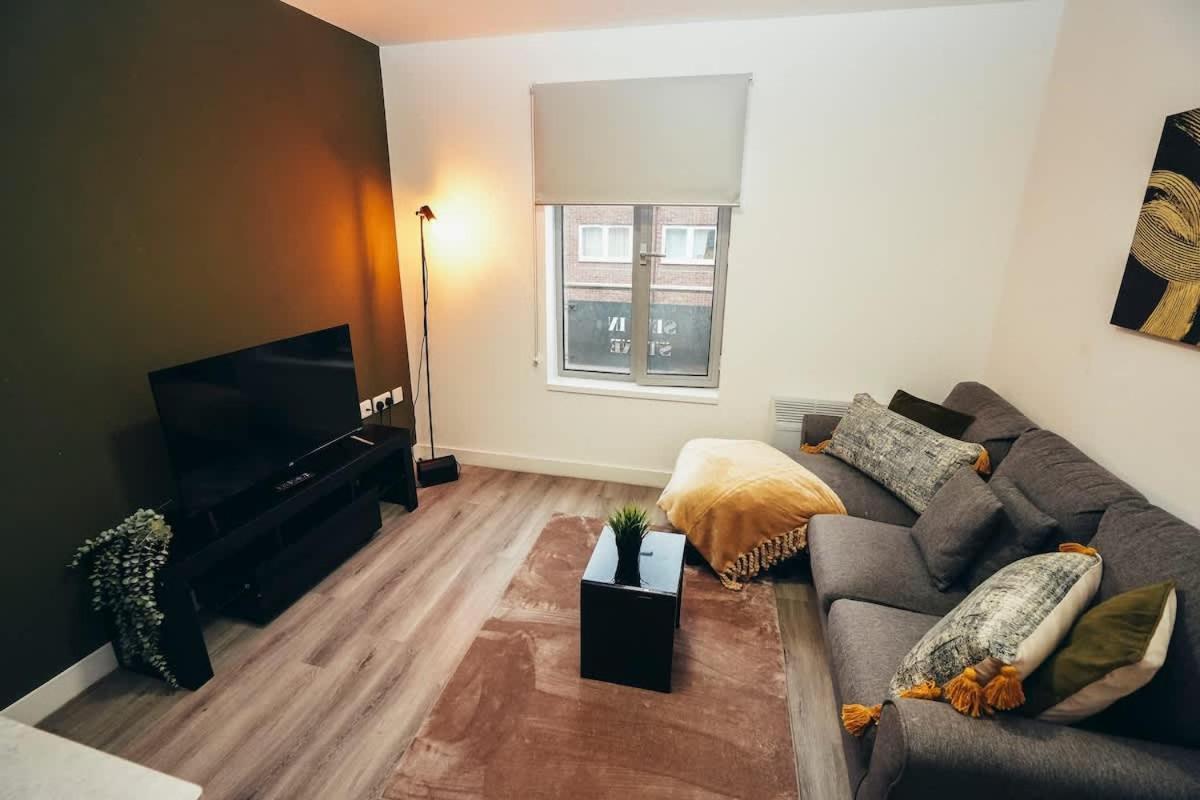 1Br City Centre Apt, Self Check In, Wifi, By Derbnb Sheffield Ngoại thất bức ảnh