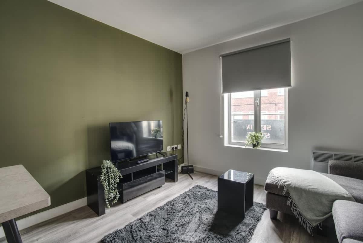 1Br City Centre Apt, Self Check In, Wifi, By Derbnb Sheffield Ngoại thất bức ảnh